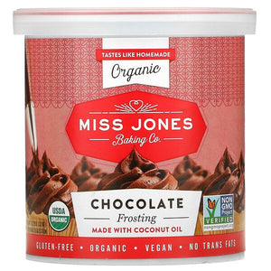 Miss Jones Baking Co. Organic Chocolate Buttercream Frosting 320g