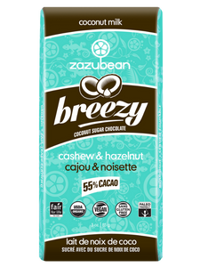 Zazubean Breezy Cashew Hazelnut Sweetened Coconut Sugar 85g