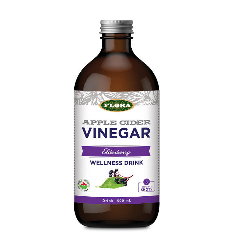 Flora ACV Wellness Drink Elderberry 500ml