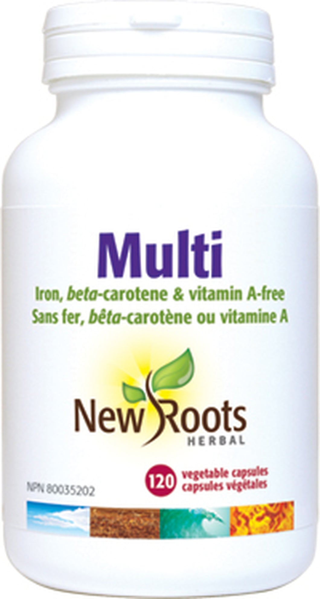 New Roots Multi-Vitamin 120 Capsules