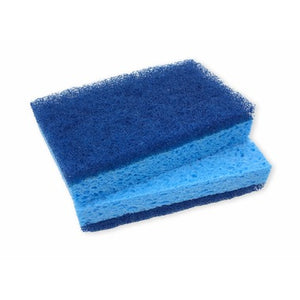 The Original Biodegradable Tub and Tile Sponge With Scour 2 Pack