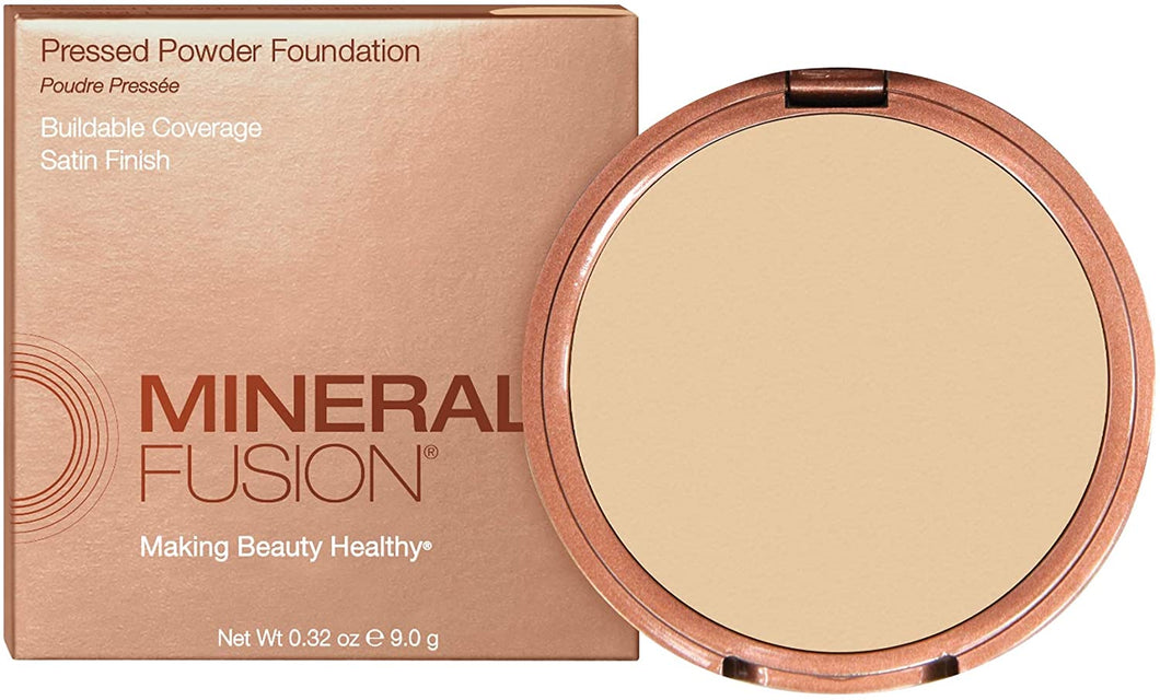 Mineral Fusion Pressed Powder Foundation Olive 1 9g