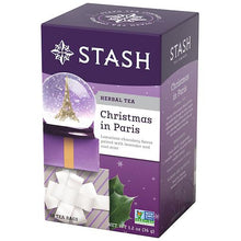 Load image into Gallery viewer, Stash Christmas in Paris Herbal Tea 18 Bags
