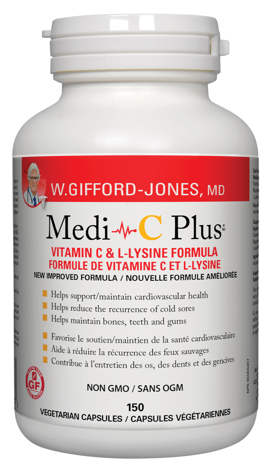 Preferred Nutrition Dr W Gifford Jones Medi-C Magnesium 150 Vegetarian Capsules