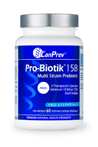 CanPrev Pro-Biotik 15 Billion 60 Vegetarian Capsules