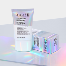 Load image into Gallery viewer, Acure Resurfacing Overnight Glycolic Treatment 30ml
