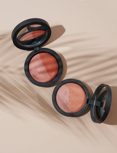Load image into Gallery viewer, Inika Organic Baked Blush Duo Burnt Peach 8g
