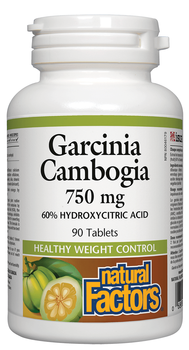 Natural Factors Garcinia Cambogia 90 Tablets