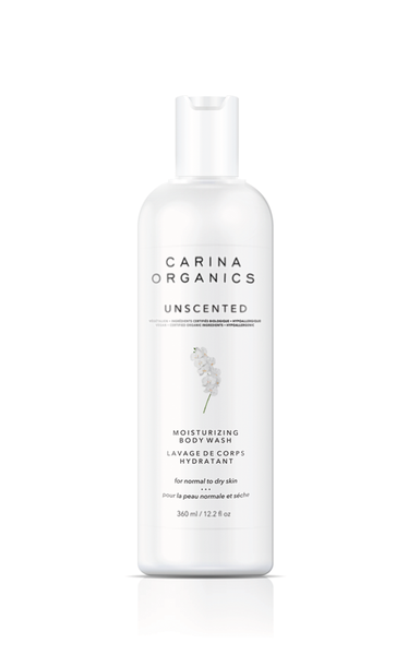 Carina Organics Unscented Body Wash 360ml