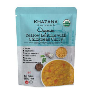 Khazana Organic Yellow Lentil Curry 285g