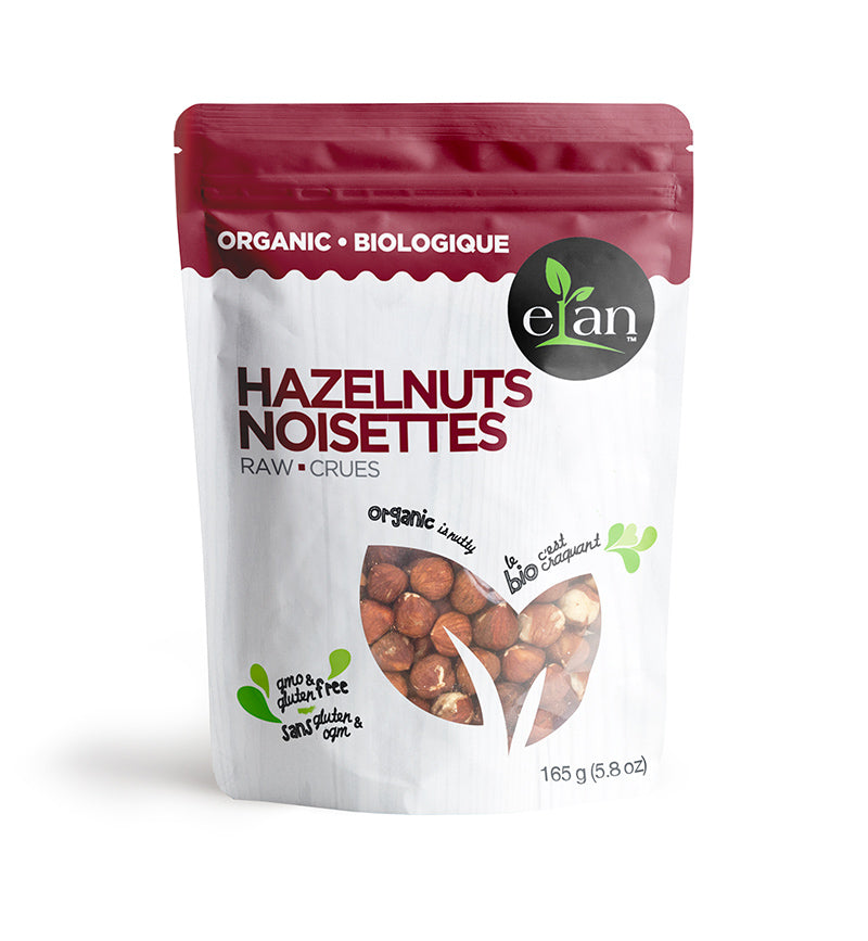 Elan Raw Hazelnuts 165g