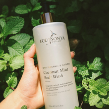 Load image into Gallery viewer, Eco Tan Coconut Mint Body Wash 500ml
