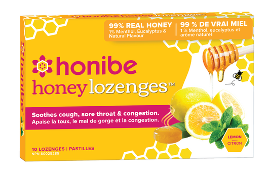 Honibe Lemon Lozenges 10pc