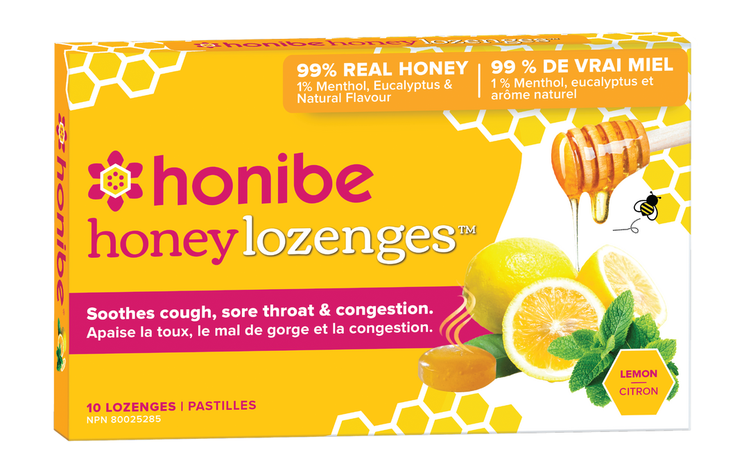 Honibe Lemon Lozenges 10pc