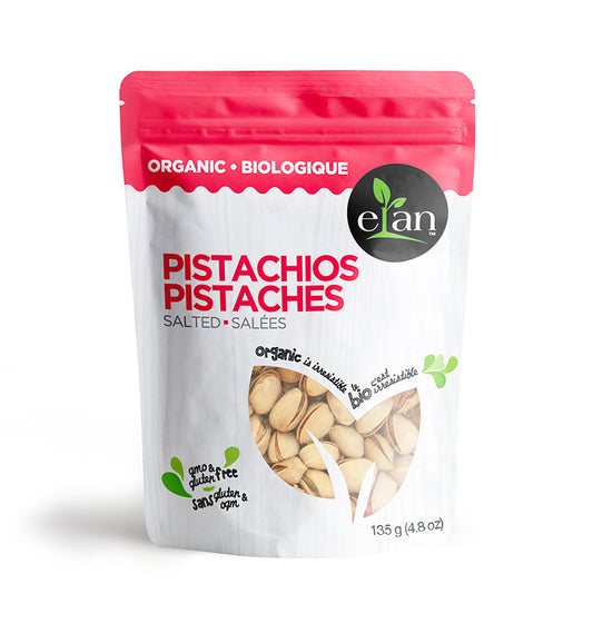 Elan Organic Sea Salted Pistachios 135g
