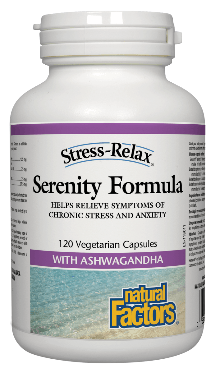 Natural Factors Serenity Formula 120 Vegetable Capsules