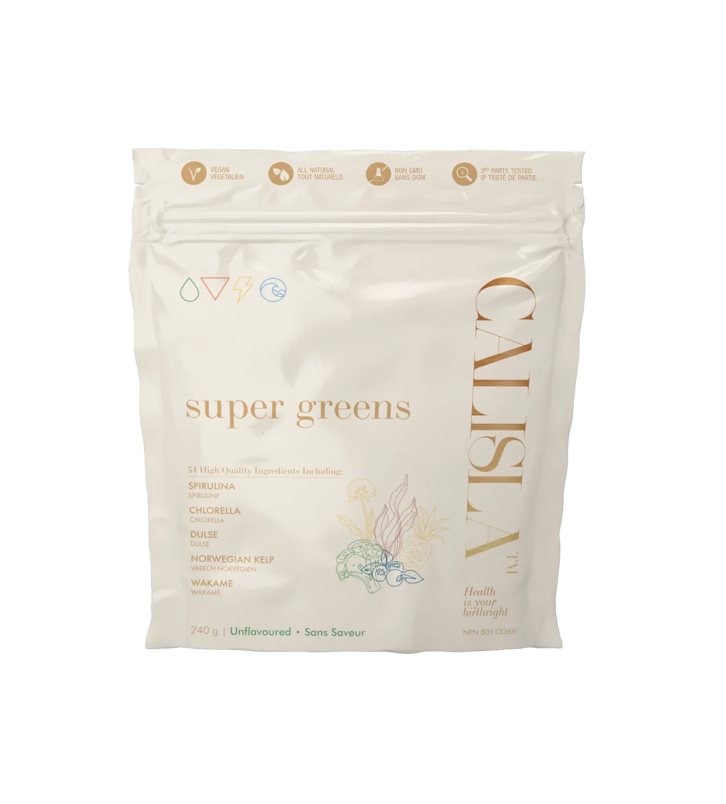 Calisla Super Greens 240g