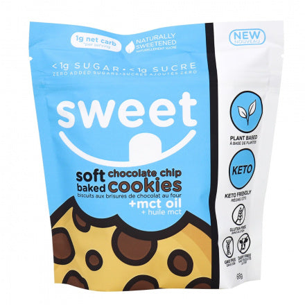 Sweet Nutrition Chocolate Chip Cookies 68g