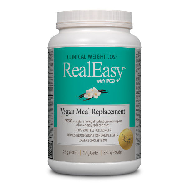 RealEasy with PGX Vegan Meal Replacement Shake Vanilla 1kg