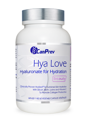 CanPrev Hya Love Hyaluronate Hydration 60 Vegetarian Capsules