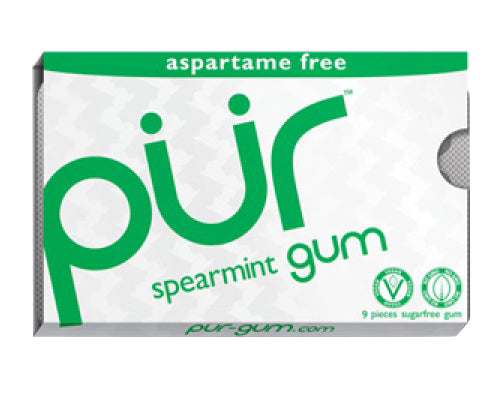 Pur Spearmint Gum 9 Pieces