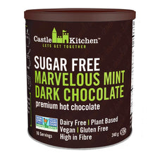 Load image into Gallery viewer, Castle Kitchen Sugar Free Marvelous Mint Dark Chocolate 240g
