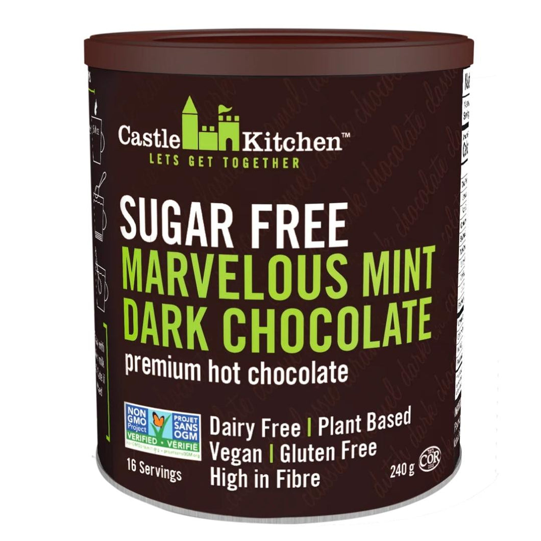 Castle Kitchen Sugar Free Marvelous Mint Dark Chocolate 240g