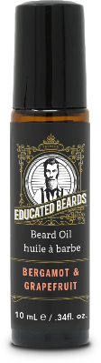 Educated Beards Oil 10ml Bergamont Grapefruit