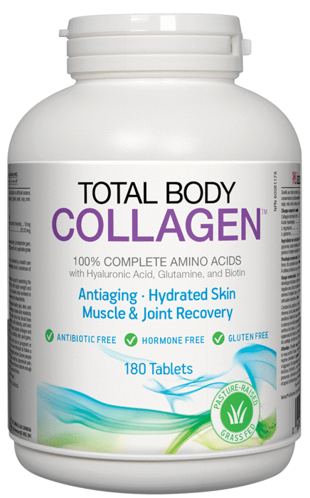 Natural Factors Total Body Collagen 180 Tablets