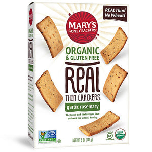 Mary's Thin Crackers Garlic Rosemary 142g