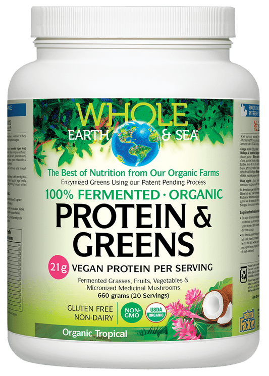Whole Earth & Sea Protein and Greens Tropical 660g