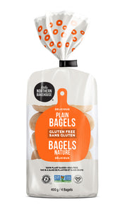 Little Northern Bakehouse Gluten Free Plain Bagels 400g