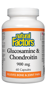 Natural Factors Glucosamine and Chondroitin 120 Capsules