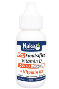 Naka Pro Emulsified Vitamin D3 and K2 30ml