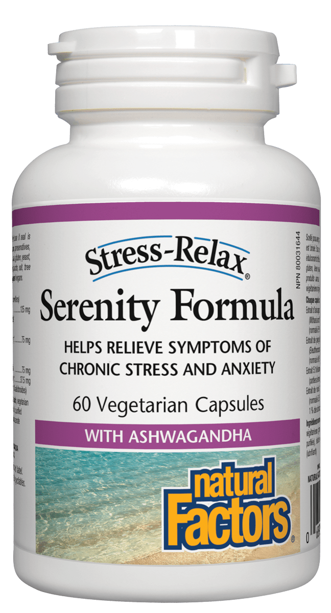 Natural Factors Serenity Formula 60 Vegetable Capsules