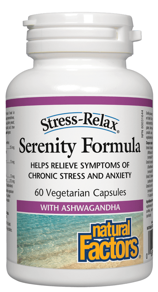 Natural Factors Serenity Formula 60 Vegetable Capsules