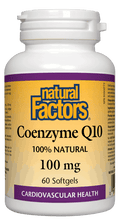 Load image into Gallery viewer, Natural Factors CoQ10 100mg 60 Softgels

