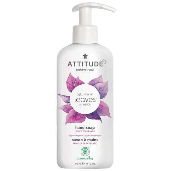 Attitude Super Leaves Liquid Hand Soap White Tea Leaves 473ml