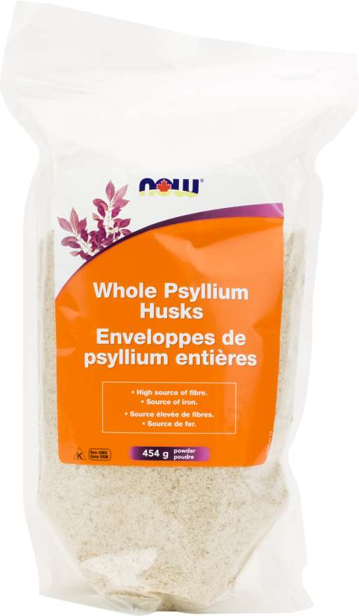 NOW Psyllium Husks Bag 454g