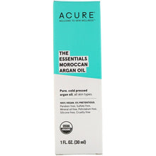 Load image into Gallery viewer, Acure The Essentials Moroccan Argan Oil 30ml

