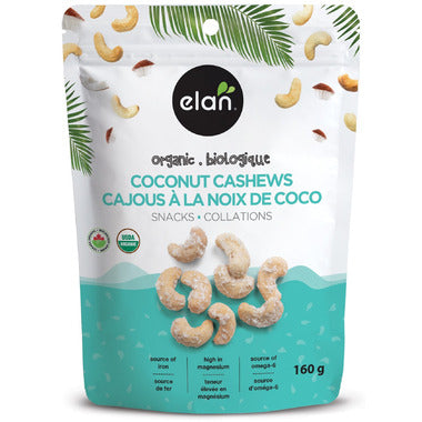 Elan Coconut Cashews 160g