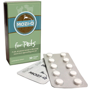 Mozi-Q Pets Homeopathic Remedy 30 Chewable Tablets