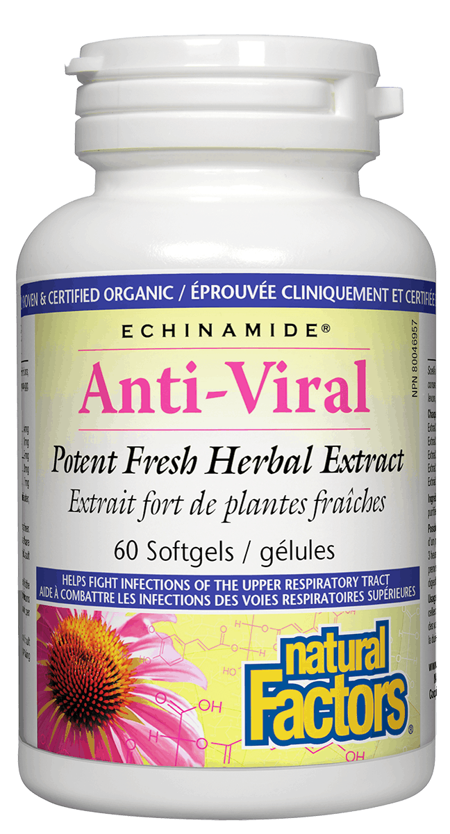 Natural Factors Anti-Viral 60 Softgels