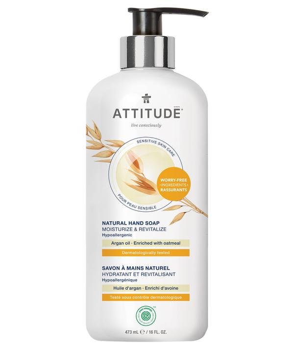 Attitude Moisturize & Revitalize Hand Soap with Argan Oil 473ml