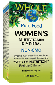 Whole Earth &amp; Sea Women&#x27;s Multivitamin 120 Tablets