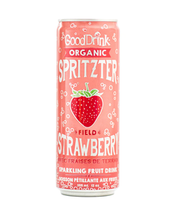 Good Drink Organic Field Strawberry Spritzer 355ml