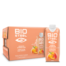Load image into Gallery viewer, BioSteel Peach Mango Sports Hydration Drink 500ml
