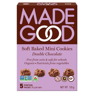 Made Good Double Chocolate Soft Baked Mini Cookies 120g