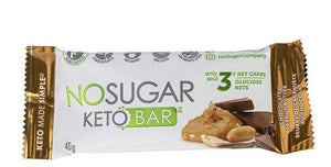 No Sugar Company Keto Bar Chocolate Peanut Butter 40g