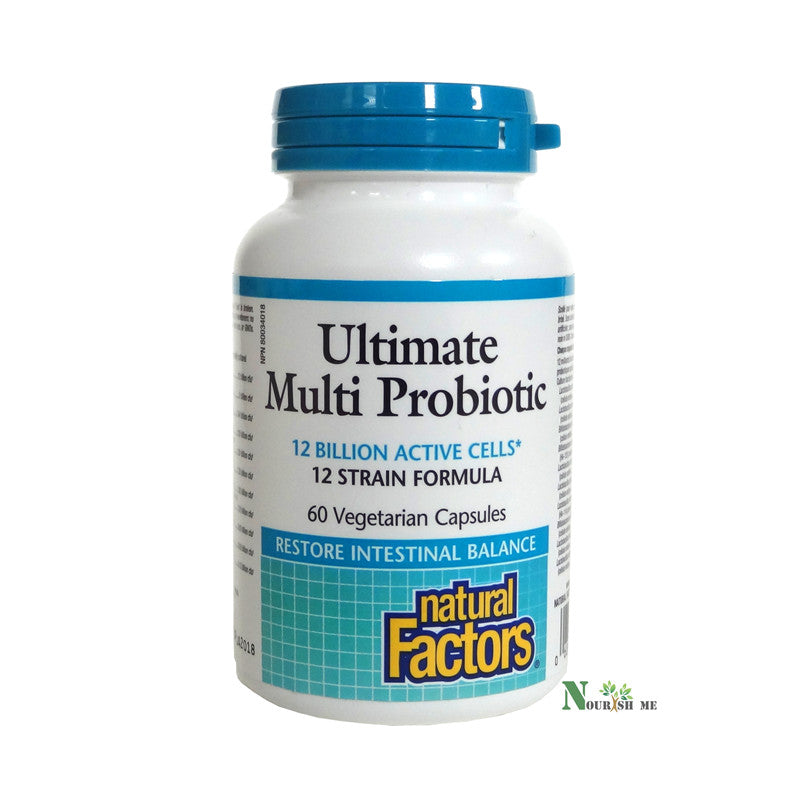 Natural Factors Ultimate Multi Probiotic 60 Vegetarian Capsules